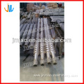 Conical twin screw and barrel extruder PVC
